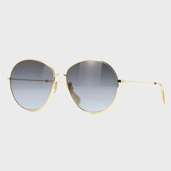 CELINE
Oversized Round Metal Gradient Smoke Sunglasses CL40177U - Picture 4 of 4